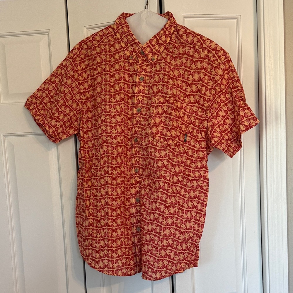 Eddie Bauer Classic Fit  Fox Print